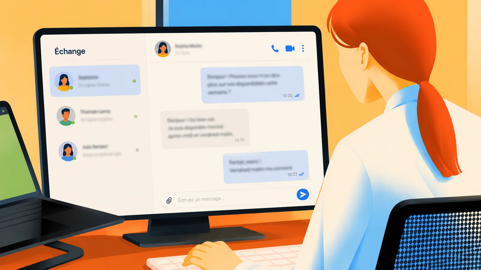Échanger avec son mentor avant de réserver
